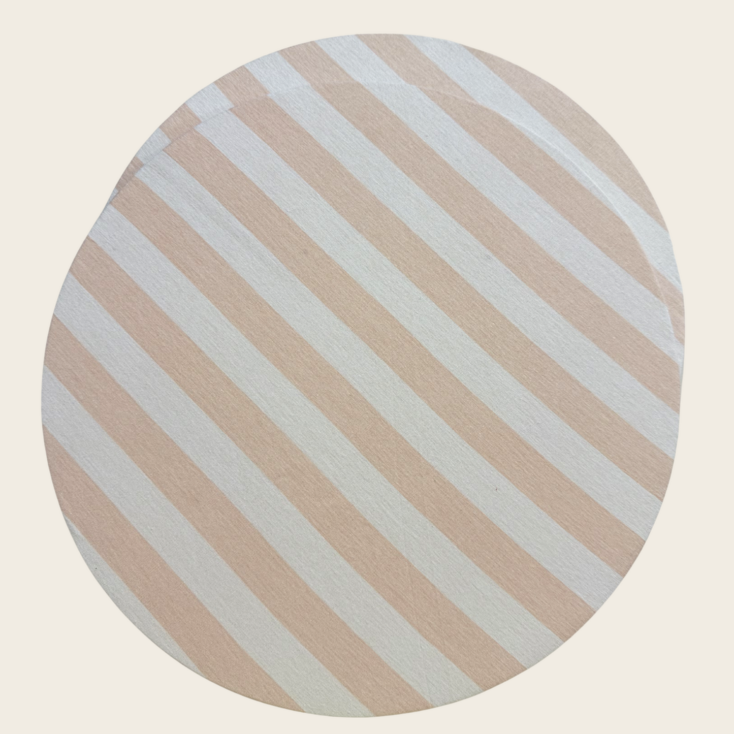 Placemat Cover Blush Stripe